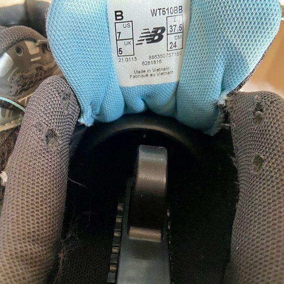 New Balance Trail Running Shoes Size 7 - Picture 7 of 8